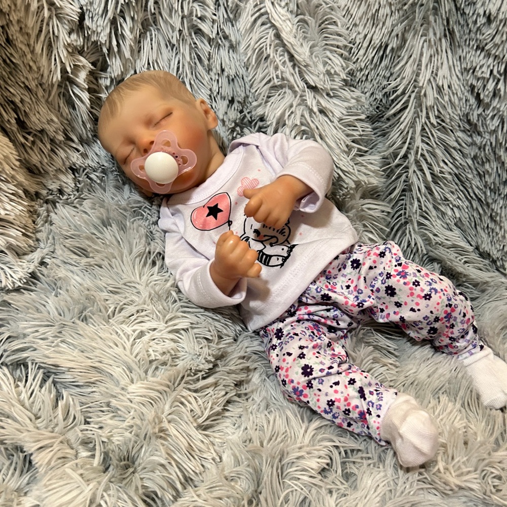 Reborn Soft Full Silicone Vinyl Baby Girl & Accessories (NEW)